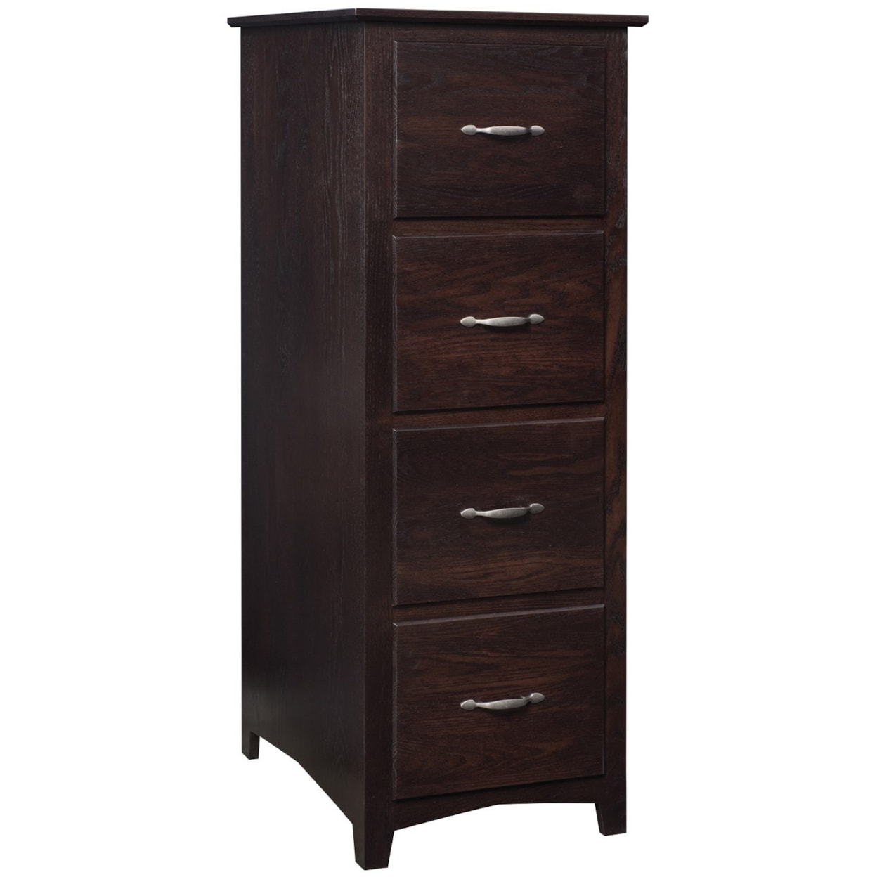 Maple Hill Woodworking Linwood LW7456 Customizable 4Drawer Solid Wood